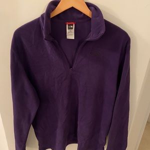 Northface fleece purple. Size medium.